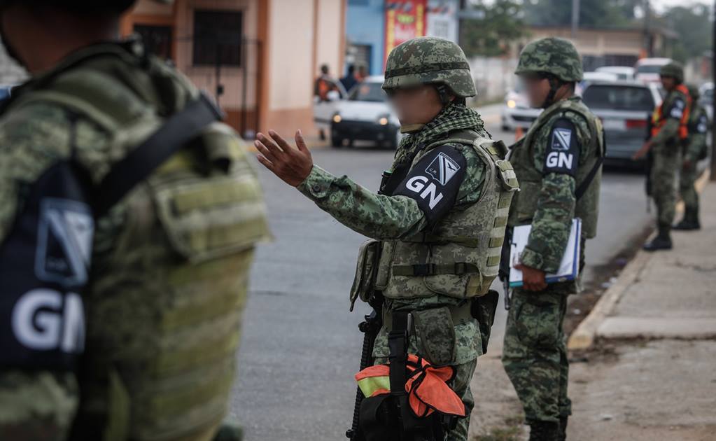 Envían 600 elementos de la Guardia Nacional a municipio de San Luis Potosí