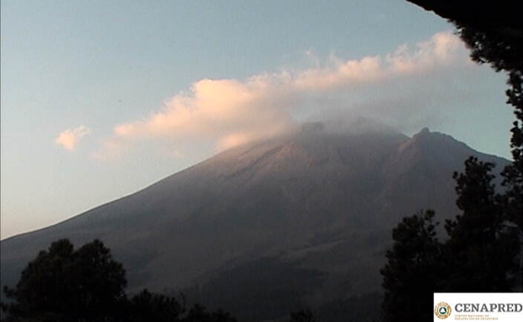 Popocatépetl emite 80 exhalaciones en 24 horas