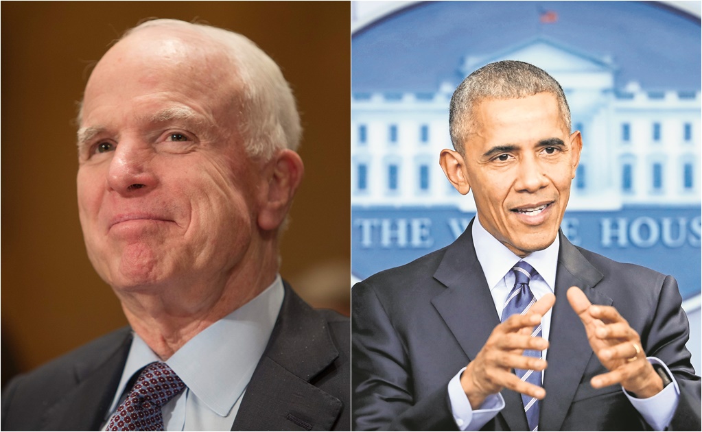 “Ese cáncer no sabe con quién se metió”: Obama a McCain