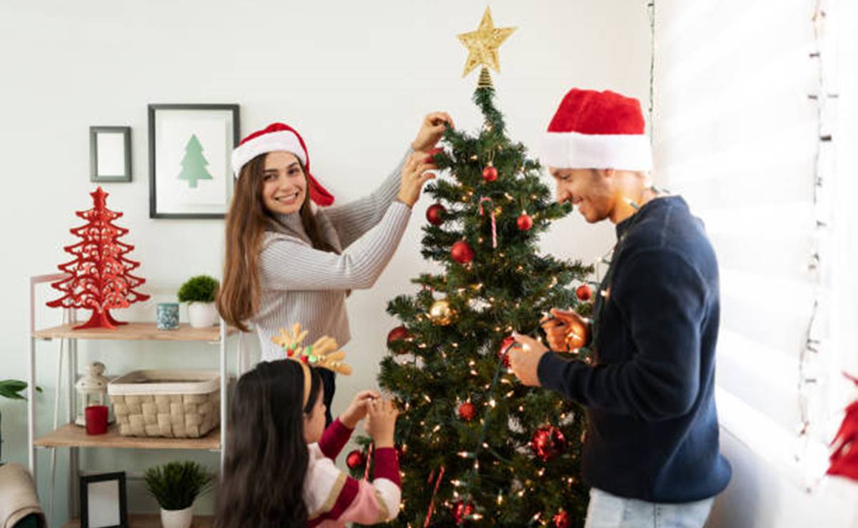 10 ideas para decorar el árbol de Navidad en familia