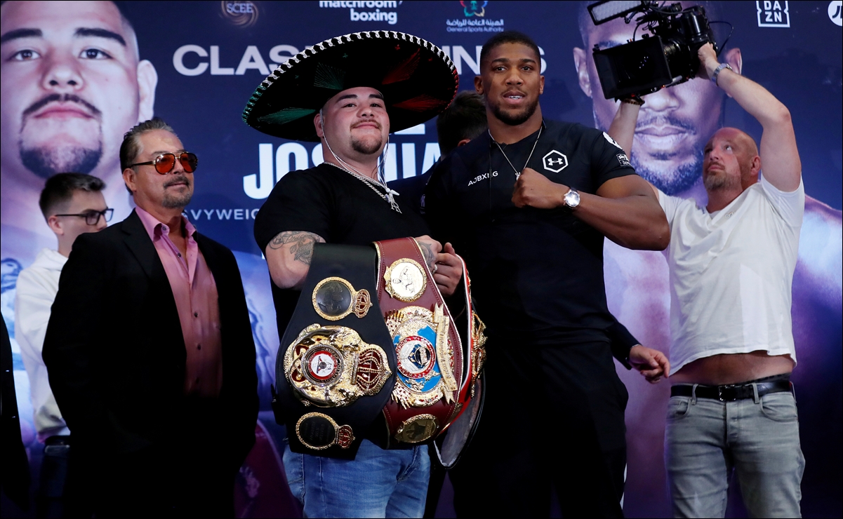 Andy Ruiz le pasa la presión a Anthony Joshua