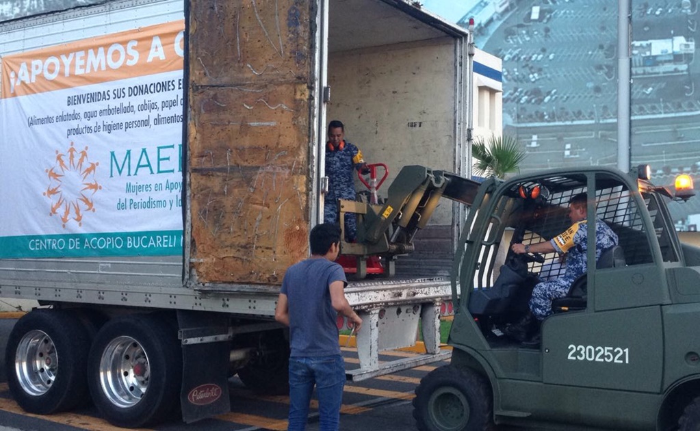 ​MAEPEC envía 14 toneladas de ayuda a Oaxaca