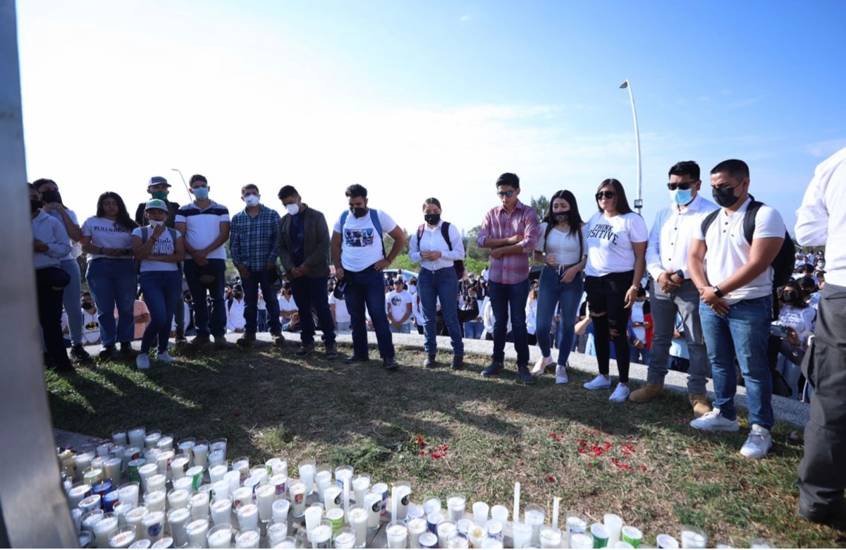 Exigen justicia para Ángel Yael, estudiante de la UG asesinado por la Guardia Nacional