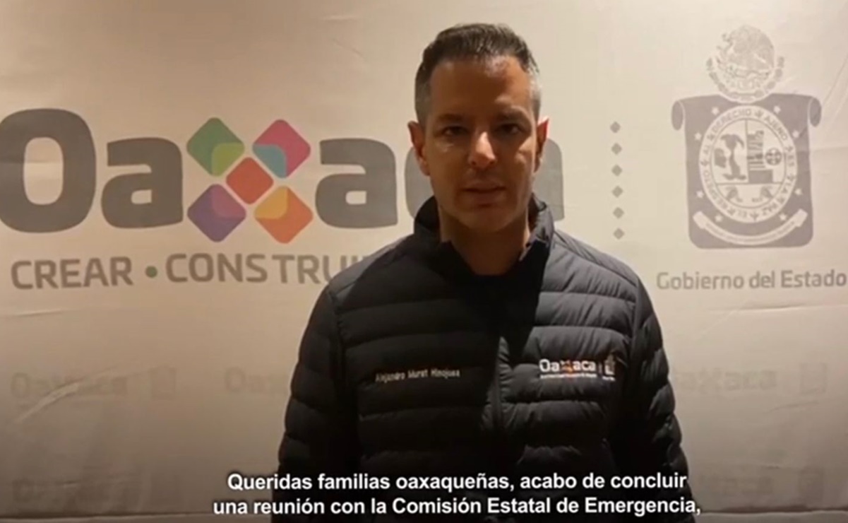 Pide Murat la apertura de albergues en 17 municipios de Oaxaca ante inundaciones