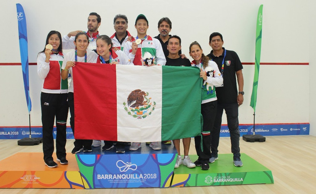 México sigue liderando el medallero en JCC 