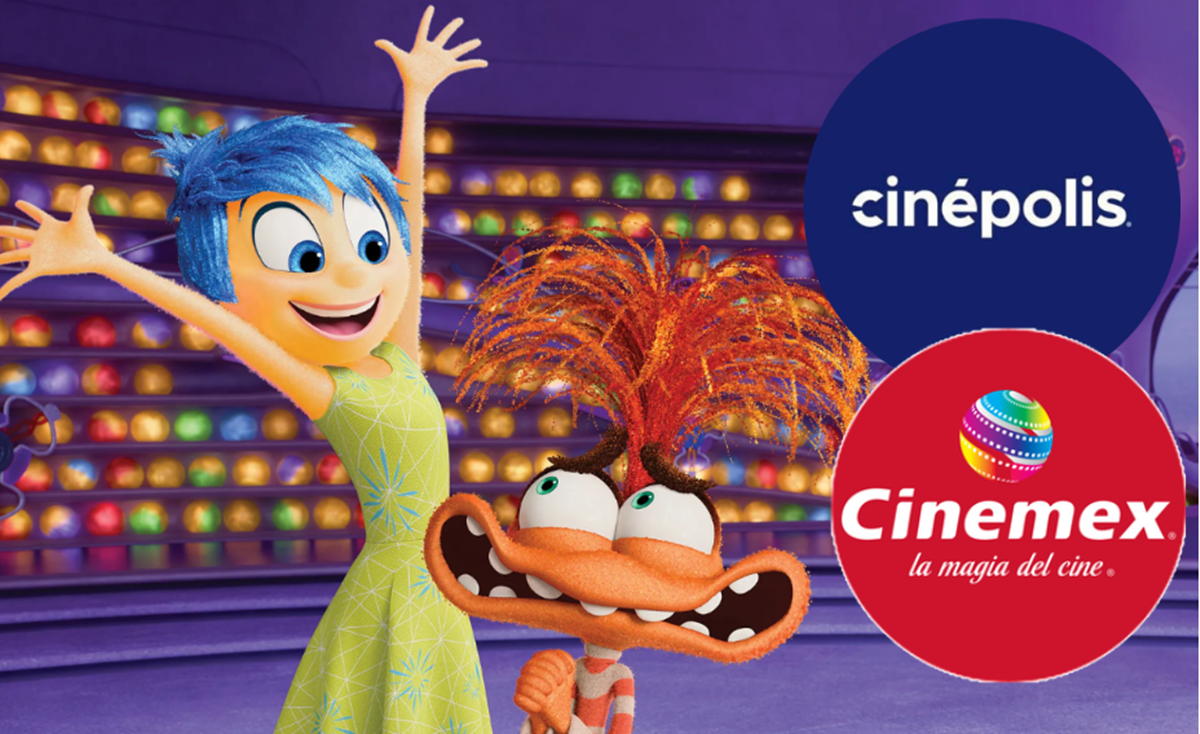 Cinépolis vs Cinemex: ¿dónde es más barato ver Intensamente 2?