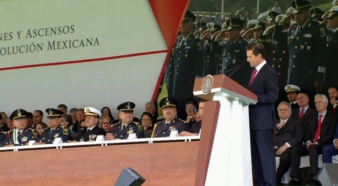 Ve EPN vacío legal para fuerzas armadas tras revés a Ley de Seguridad