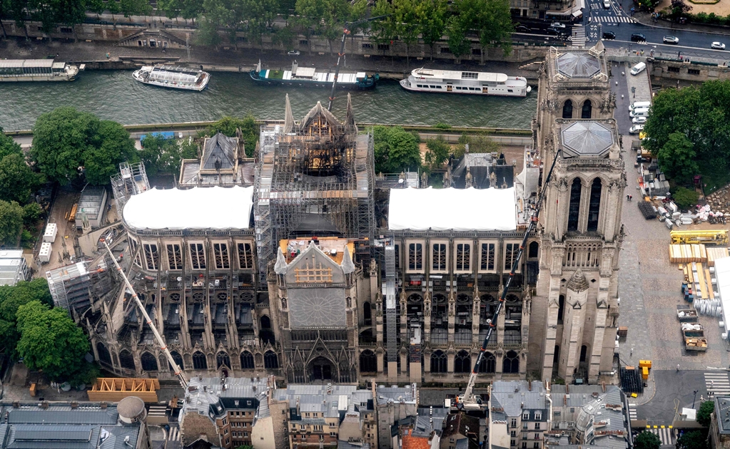 Descartan que incendio en Notre Dame tuviera origen criminal
