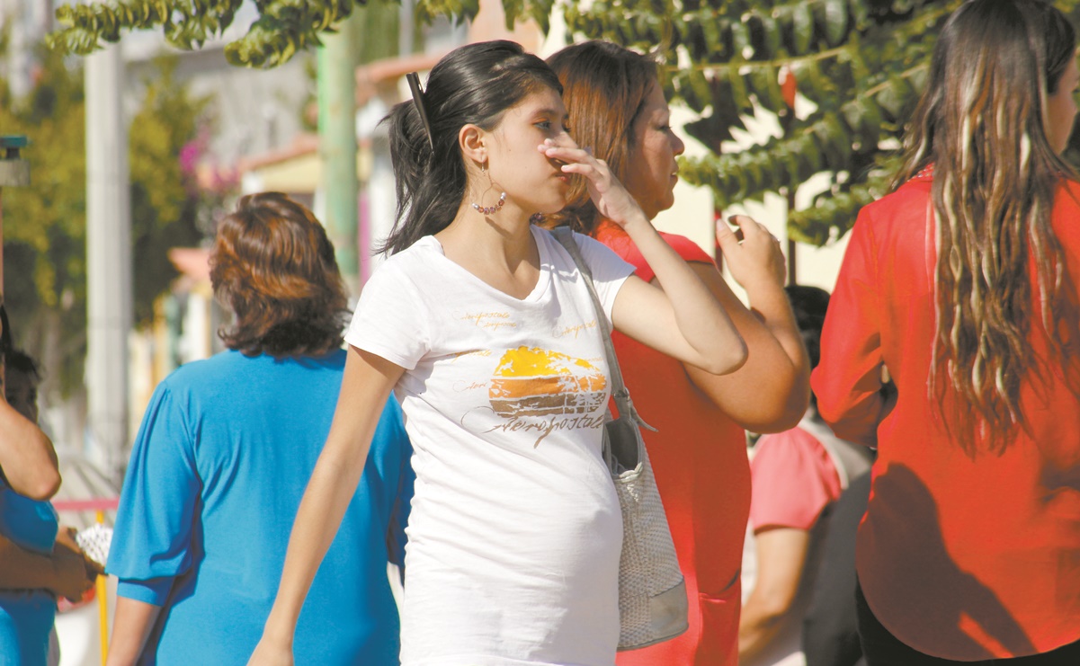 Aumentan 30% embarazos adolescentes tras pandemia