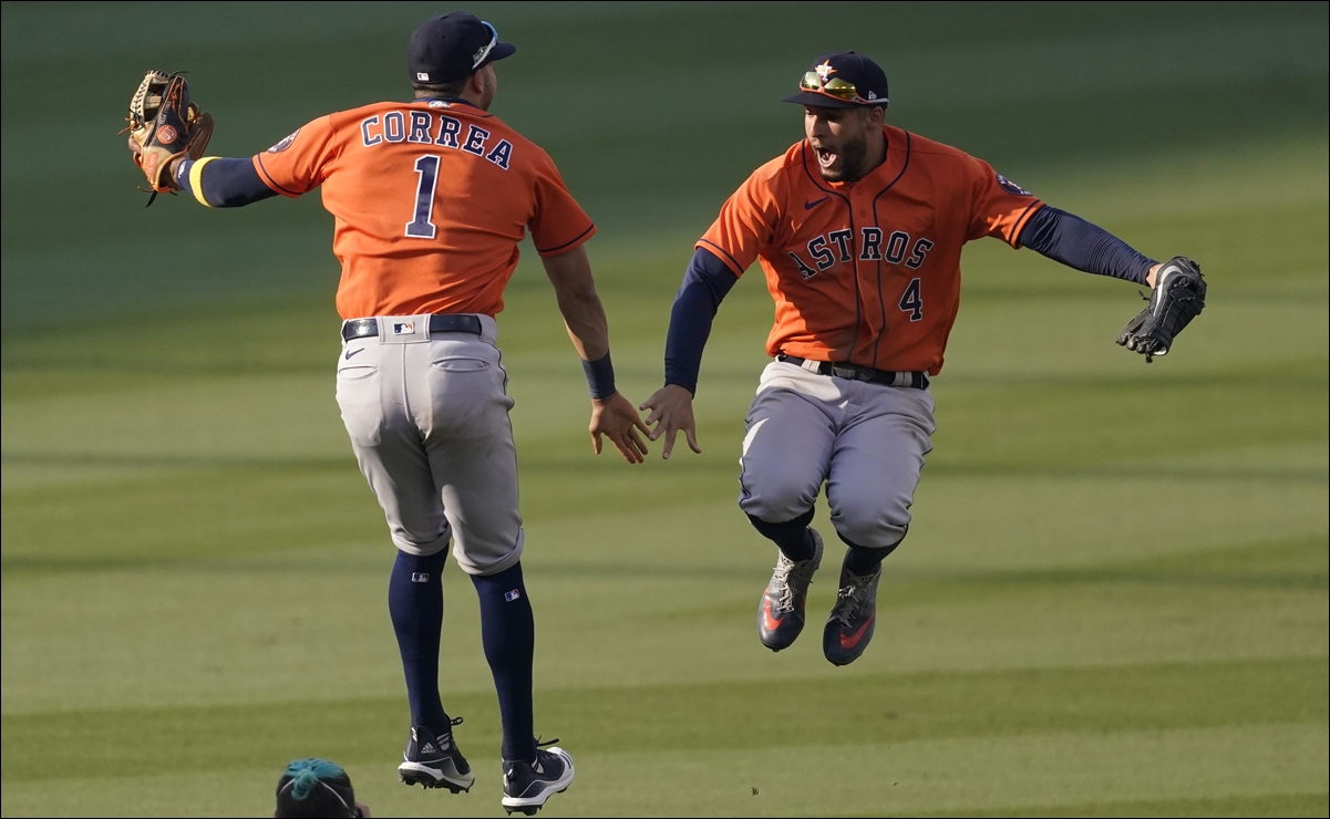 Astros pegan primero en la Serie Divisional ante los Athletics