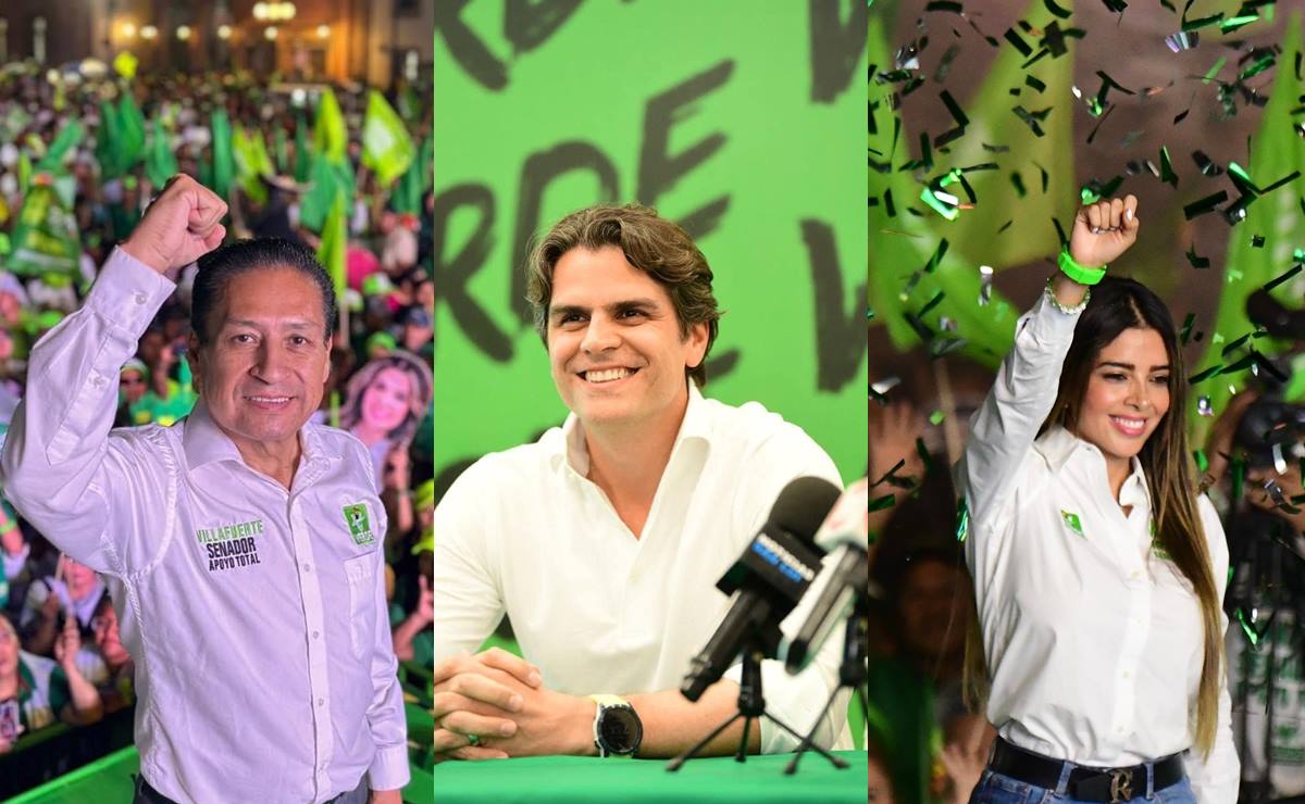 Con mayoría "Verde", virtuales ganadores representarán a SLP en el Congreso de la Unión