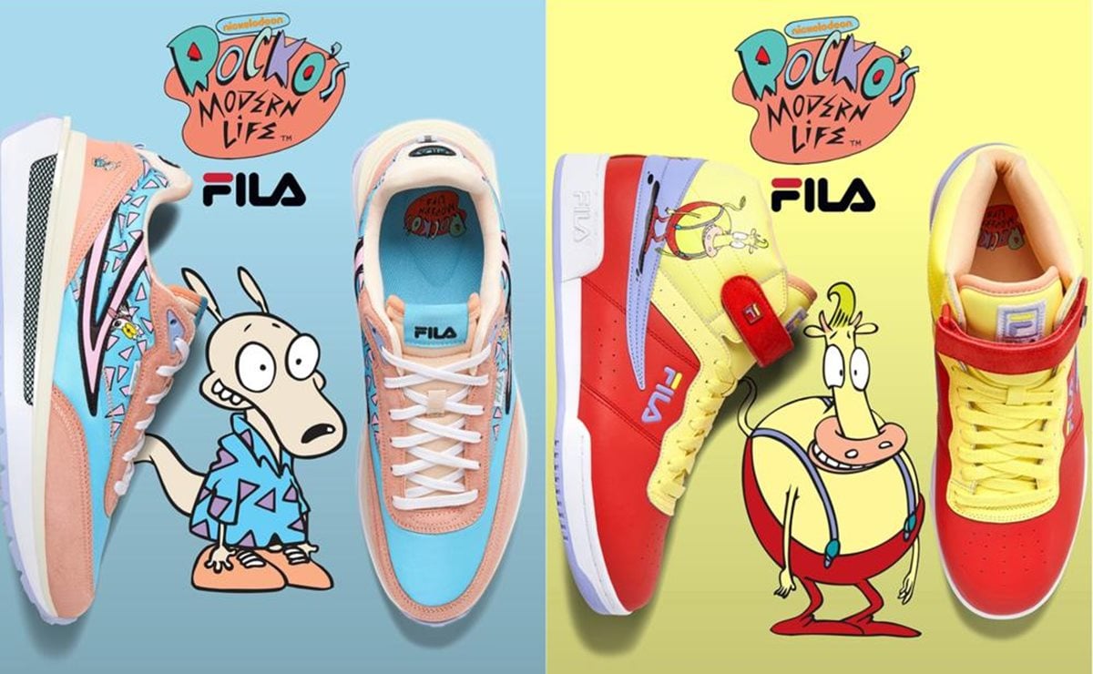 Conoce la nueva colección de Fila inspirada en La vida moderna de Rocko