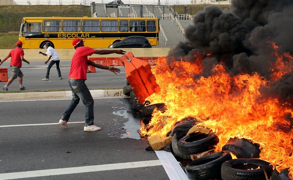 Protestan simpatizantes de Dilma Rousseff en Sao Paulo