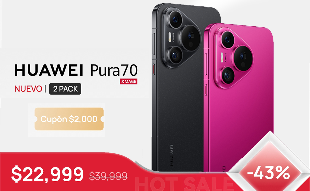 ¡Aprovecha el Hot Sale y mantente al día con la mejor tecnología de Huawei!