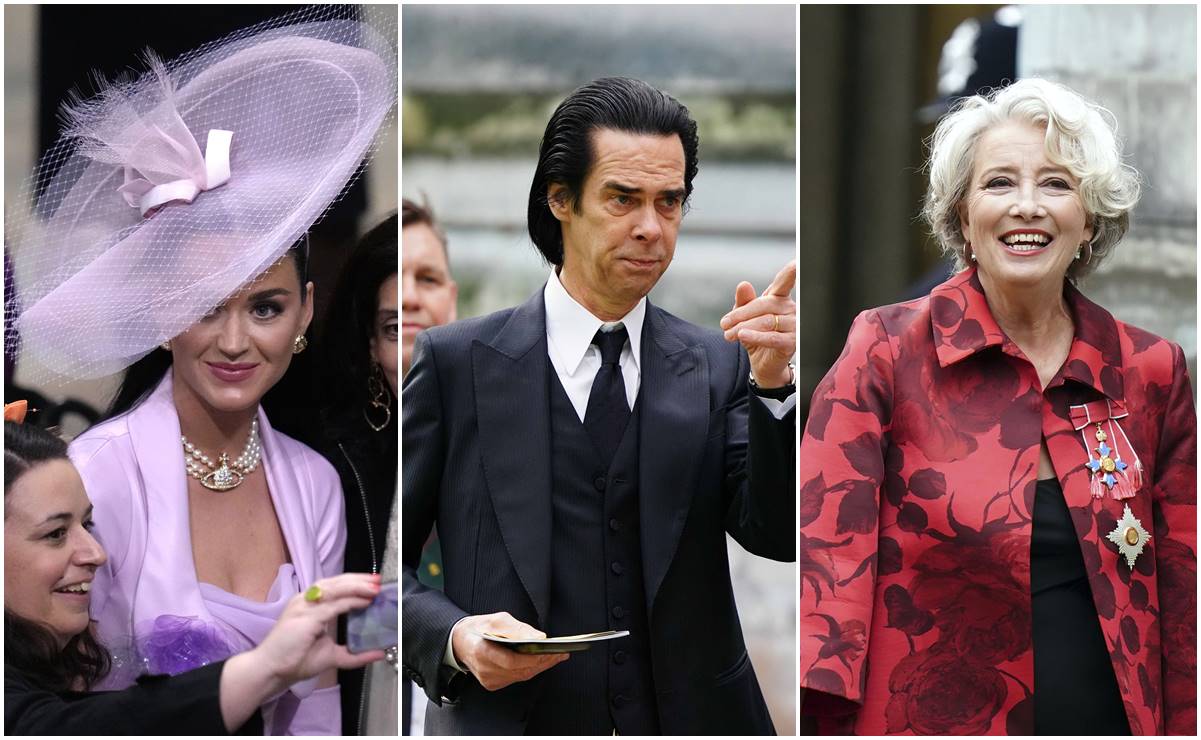 Katy Perry, Emma Thompson y Nick Cave, entre los famosos en la coronación de Carlos III