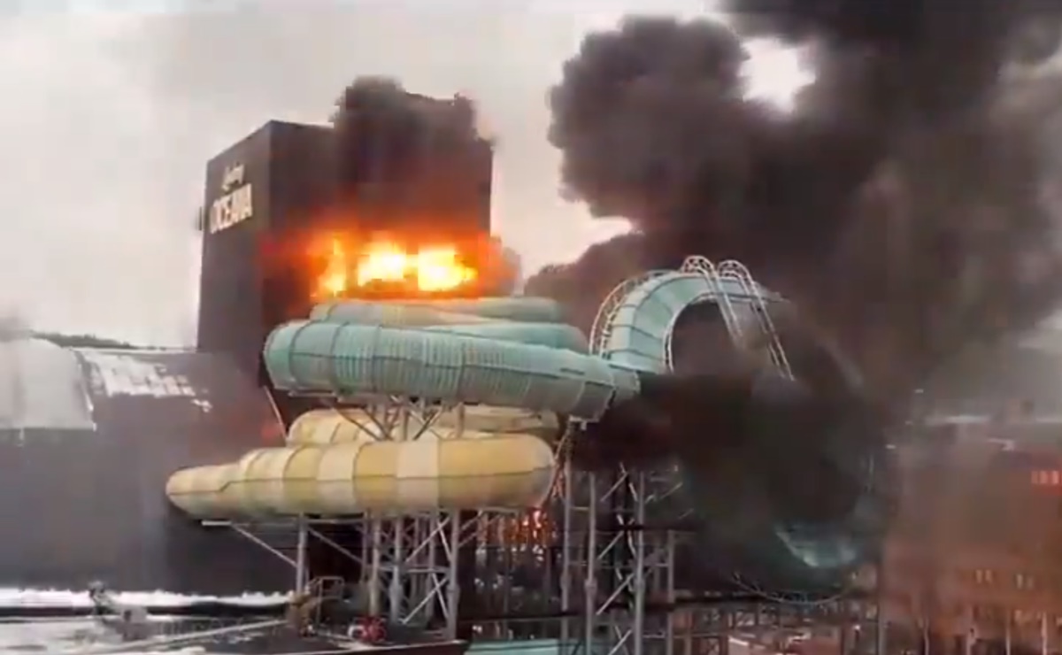 VIDEO: Incendio en parque de atracciones de Suecia deja un desaparecido; el fuego ya está controlado