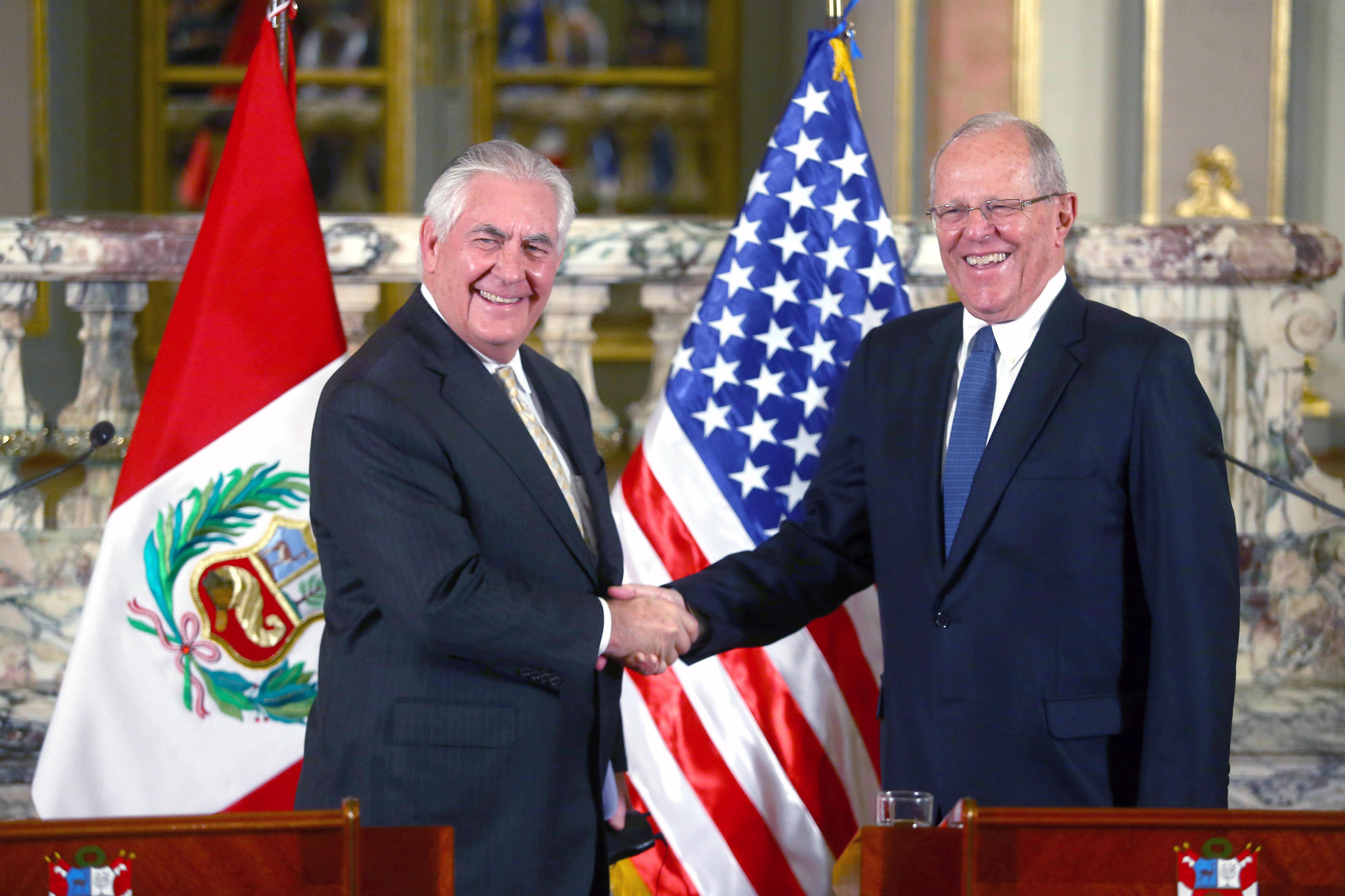 Tillerson elogia el papel del grupo de Lima ante la crisis en Venezuela