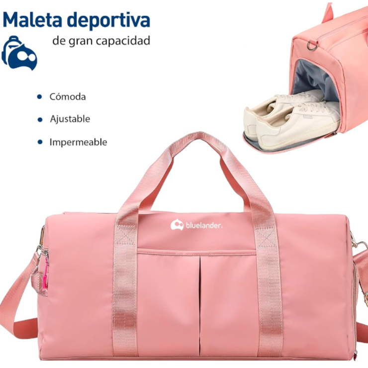 Maleta Deportiva Bluelander Rosa Pastel