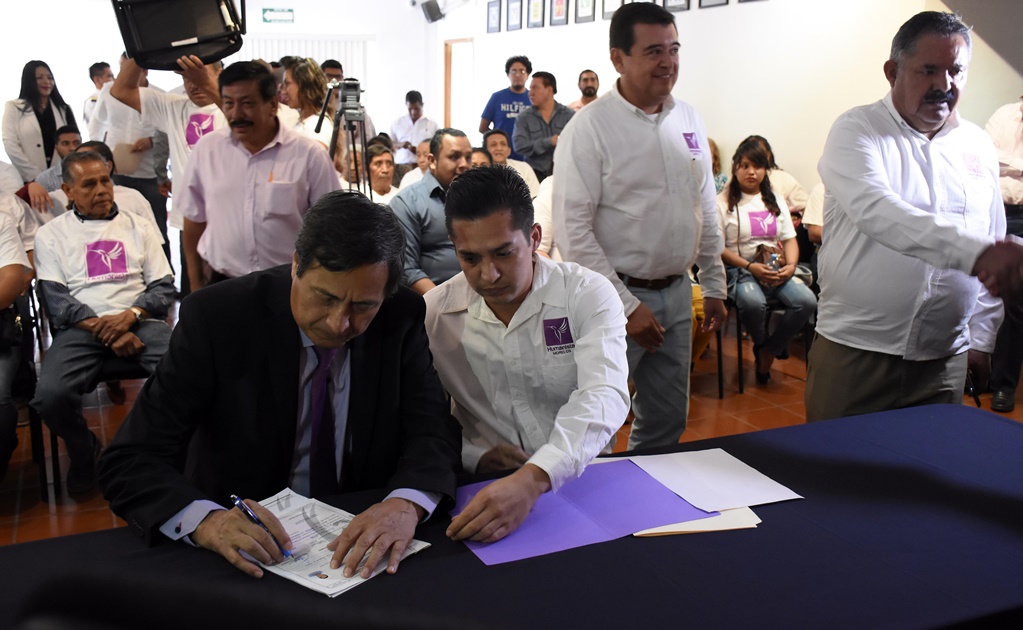 ​Se registra primer candidato a gobernador de Morelos