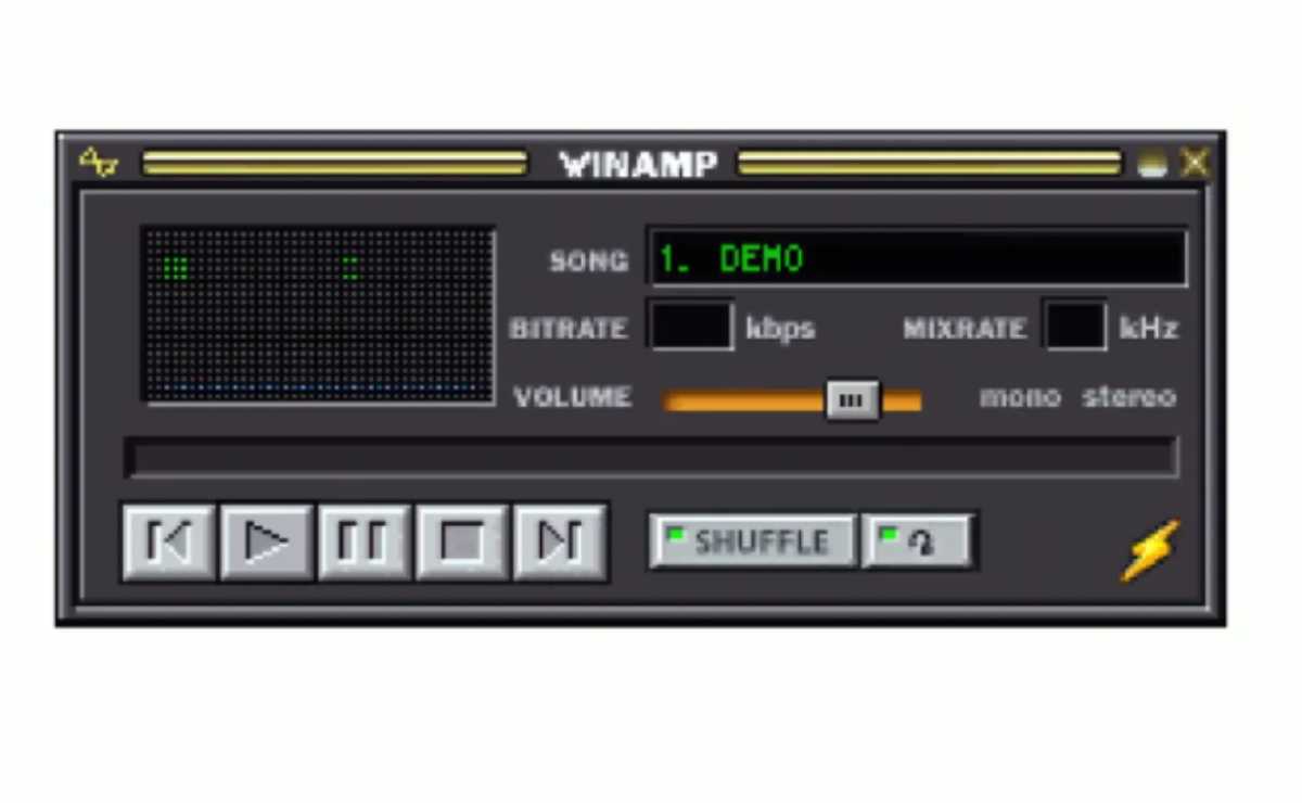 El skin original de Winamp se vende como NFT