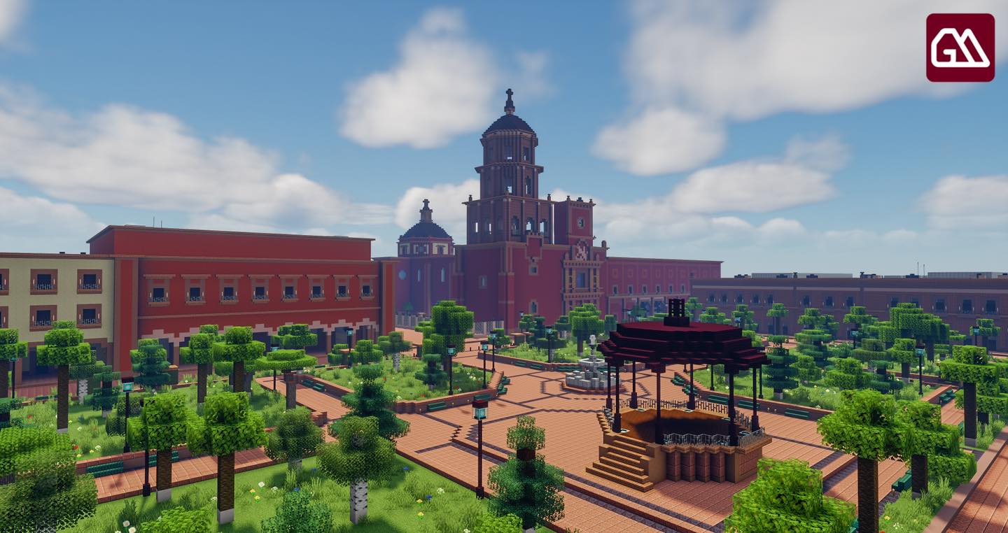 ¡Crean el Centro Histórico de Querétaro en Minecraft! 