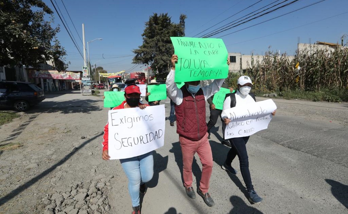 Exigen justicia por violación de una menor y asesinato de un niño en Toluca