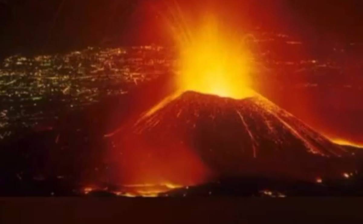 Las fotos de la gran erupción del volcán en el Congo; la lava llega a la ciudad