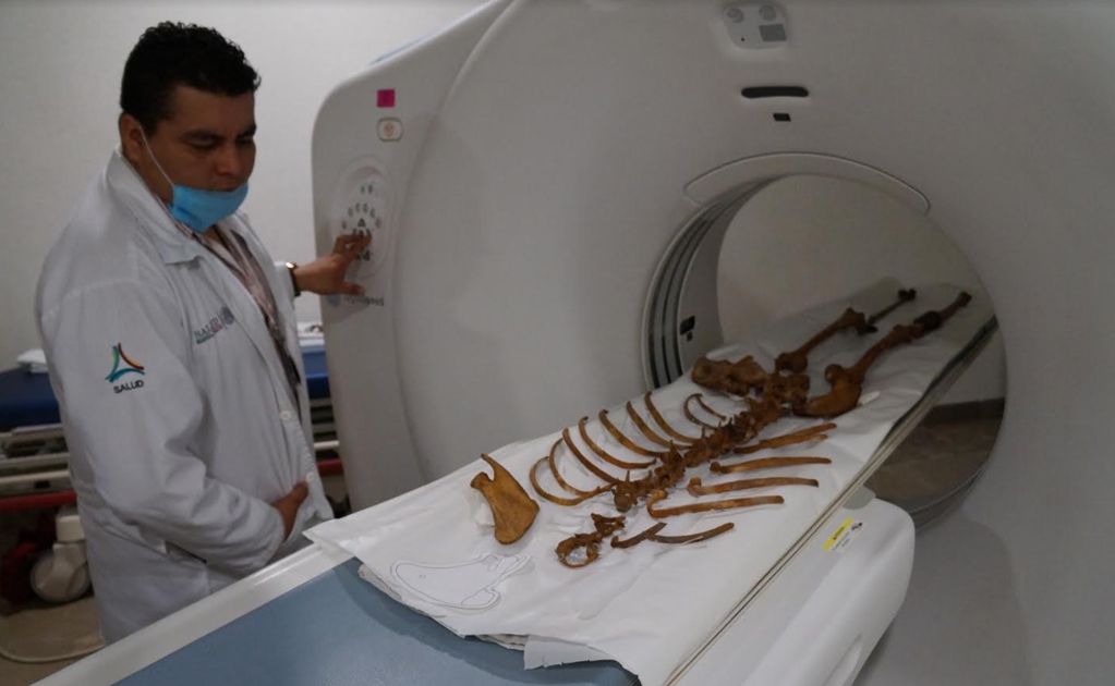 El esqueleto más antiguo de América llega al Museo de Antropología