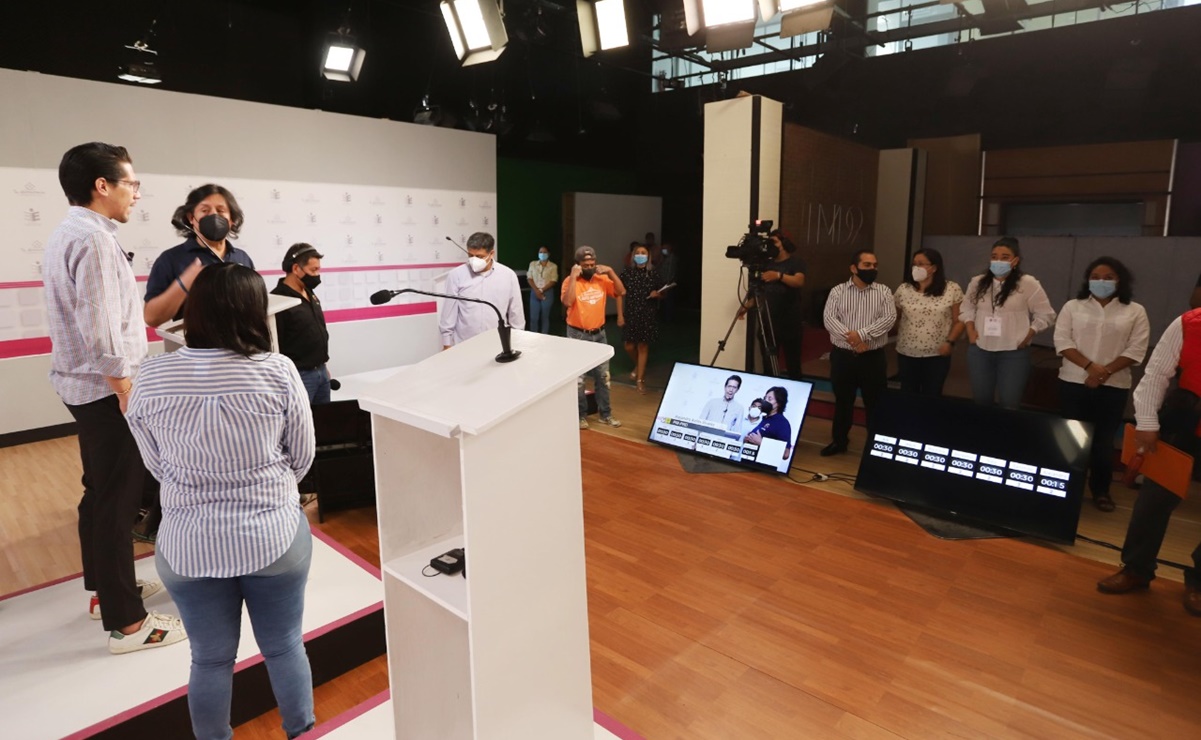 Declinan 4 aspirantes participar en debate por gubernatura de Oaxaca; PAN e independiente piden posponer
