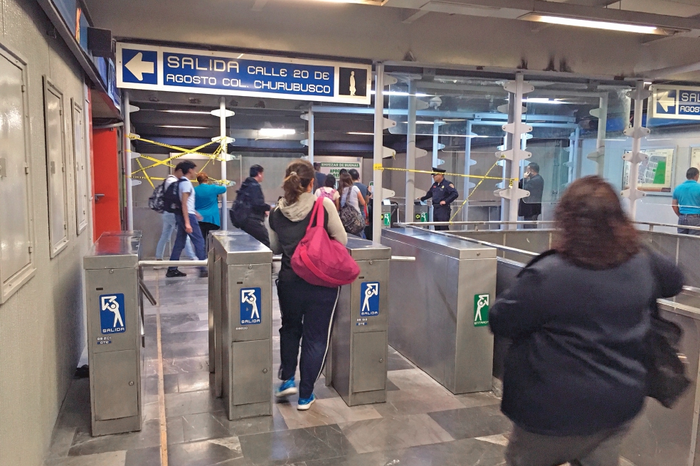 Anuncian paso gratis en Metro sobre Tlalpan