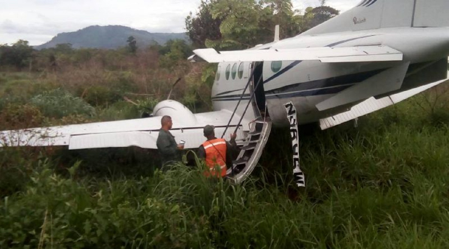 Venezuela detiene a dos mexicanos e incauta avioneta usada para el narcotráfico