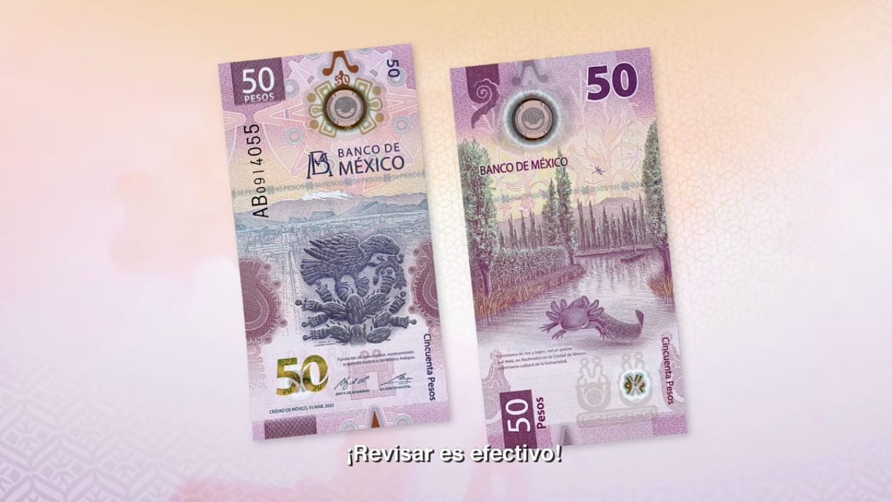 Visita los lugares que muestra el nuevo billete de 50 pesos