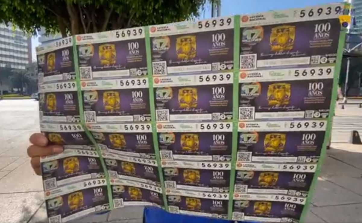 Billete de lotería conmemora los 100 años del escudo y lema de la UNAM