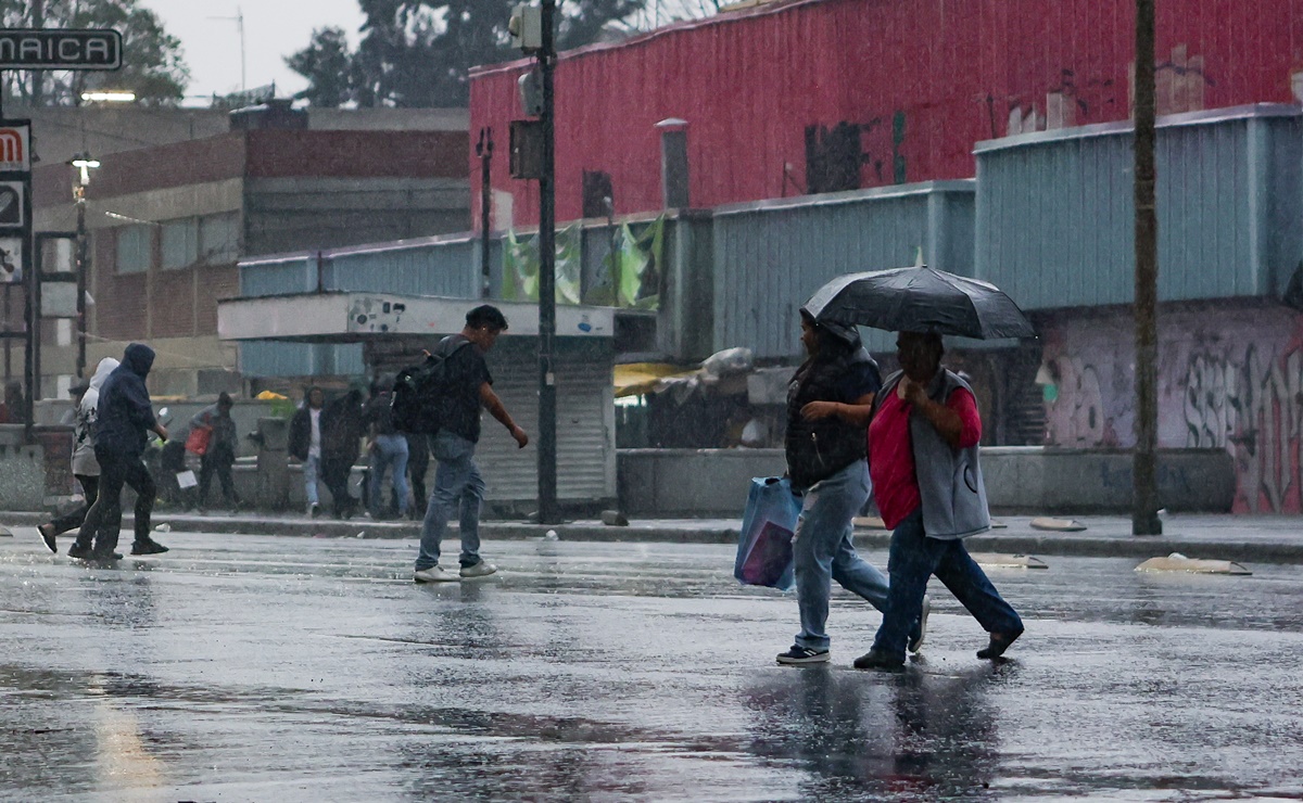 ¡No salgas sin paraguas! Activan alerta amarilla por pronóstico de lluvia para toda la CDMX