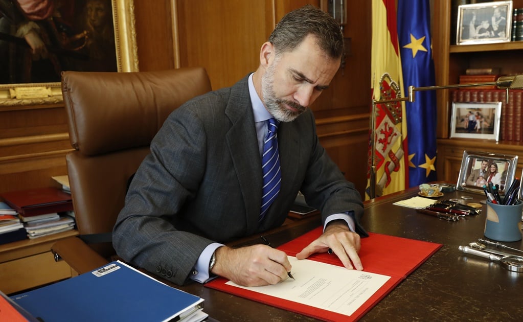 Felipe VI confirma a Mariano Rajoy como presidente de España 
