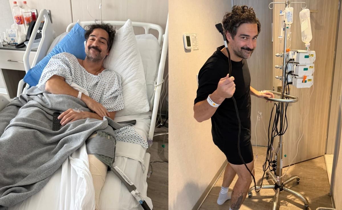 ¿Qué le pasó a Poncho Herrera? El actor comparte fotos desde el hospital