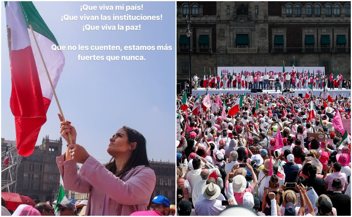 Lorenzo Lazo, Alessandra Rojo de la Vega y más, se unen en marcha ciudadana