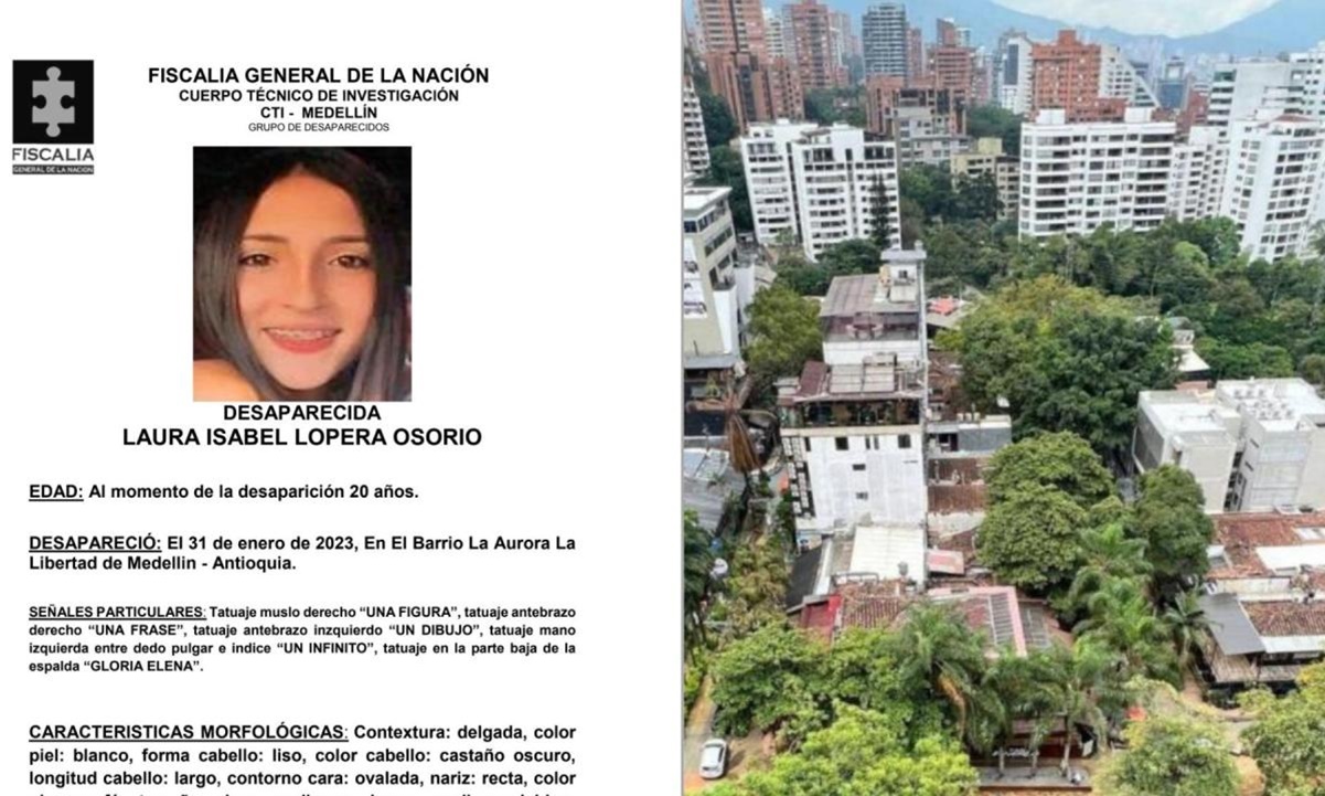 Hallan a mujer de 20 años muerta en una maleta en Medellín: novio salió del país