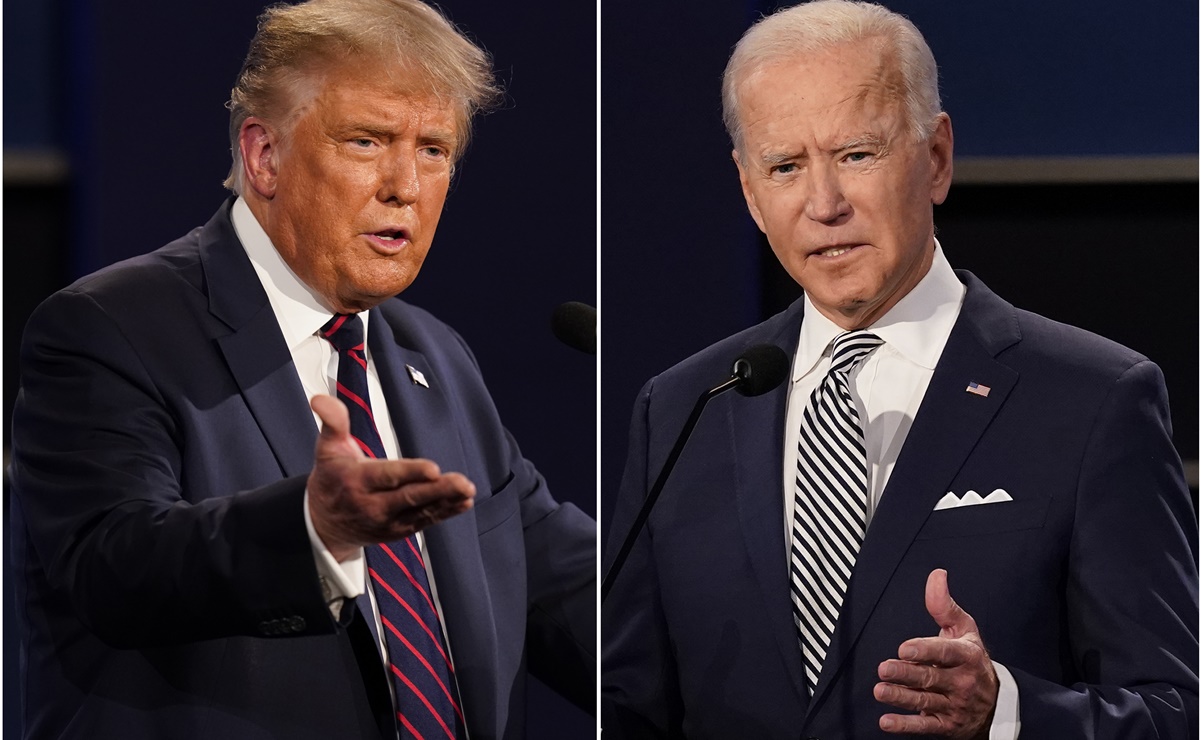 Aprueban apagar micrófonos en debate Trump-Biden para evitar interrupciones