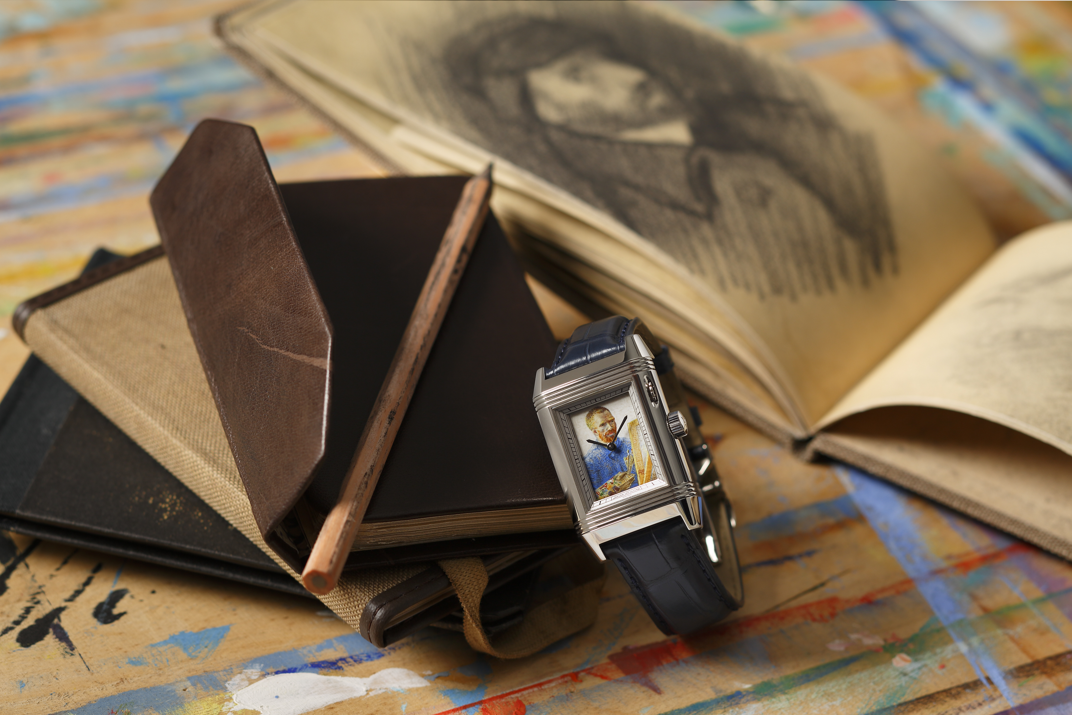 Con este reloj llevarás el autorretrato de Vincent van Gogh en la muñeca