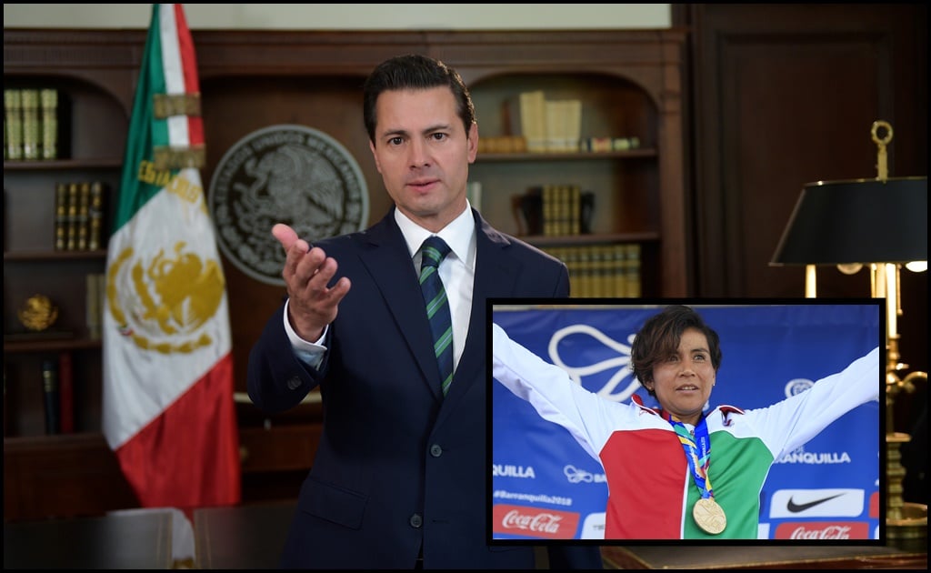Presidente Peña Nieto felicita a delegación mexicana en Barranquilla