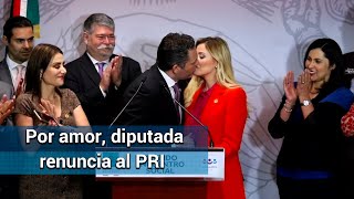 Por amor a su esposo, diputada renuncia al PRI y se une a Encuentro Social