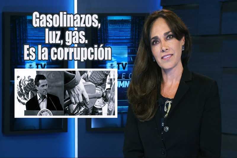 Elisa Alanís: Gasolinazos, luz, gas. Es la corrupción