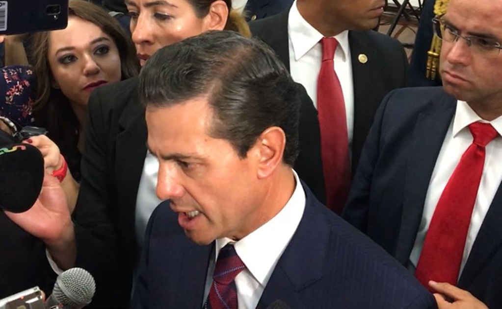 México fijará postura hasta que EU aclare despliegue de Guardia Nacional: Peña Nieto