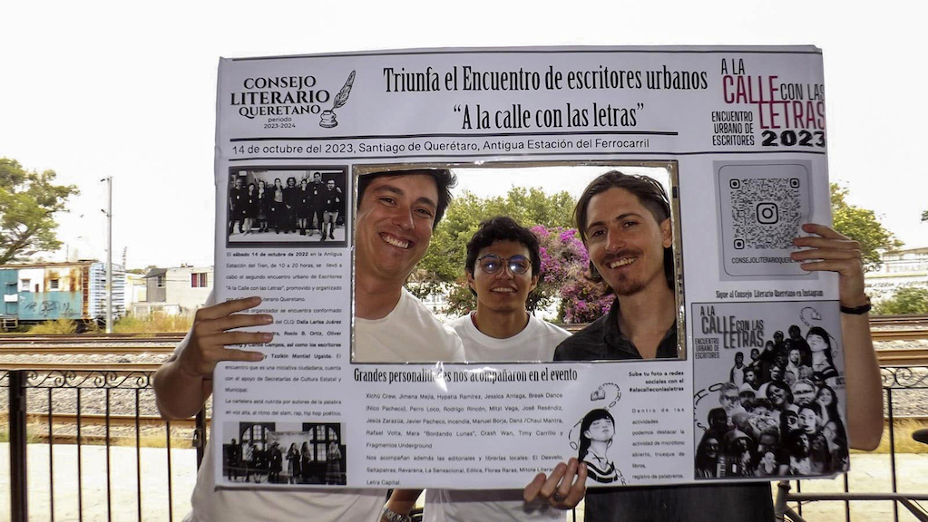 Todo está listo para irse “A la Calle con las Letras”