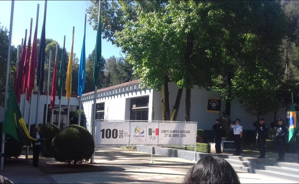 COM realiza ceremonia conmemorativa a 100 días de Río