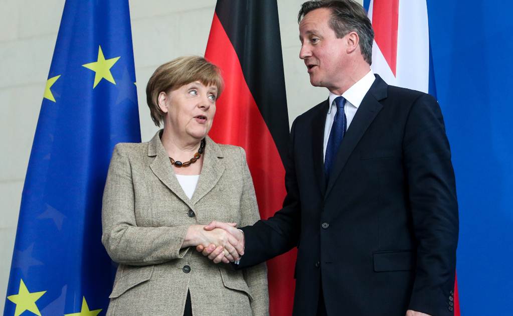 Merkel trabajará con Cameron en una reforma a la UE