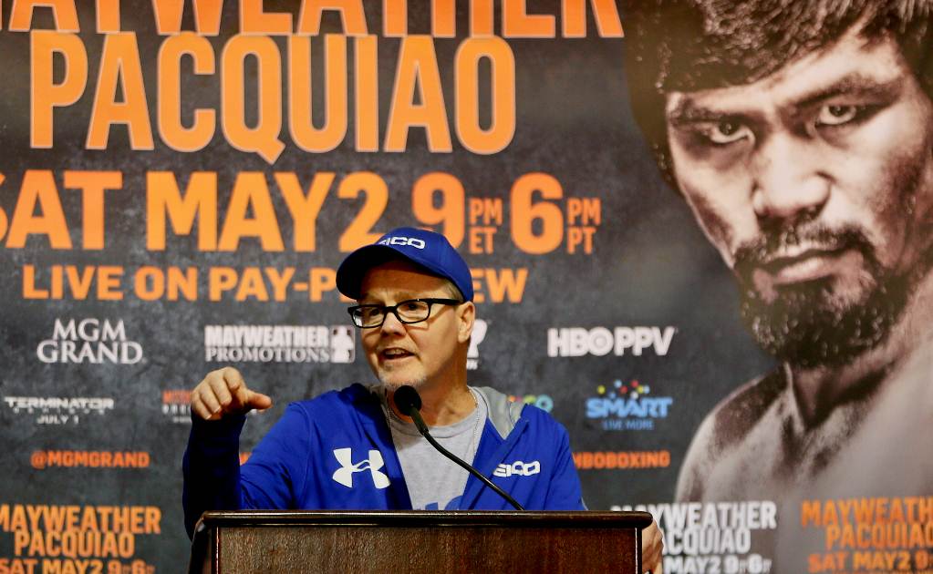 Creo que Floyd no quería la pelea: Freddie Roach