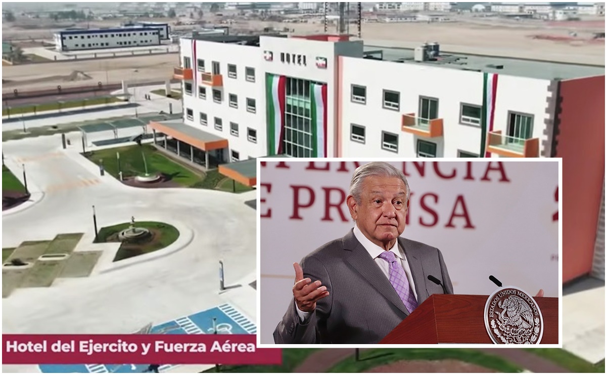 Así es el hotel donde dormirá AMLO en el nuevo aeropuerto Felipe Ángeles