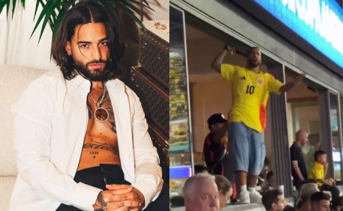 Maluma recibe fuertes críticas tras  viralizarse video en el que se pelea con aficionados argentinos